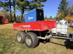 BOSSKI ATV WAGON, MODEL 1600 UT, 2-AXLE