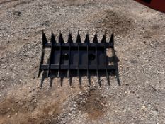 KC Mini Skid Steer Root Rake
