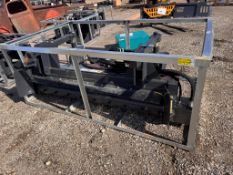 LandHonor Skid Steer Power Rake 84"