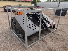 Wolverine Skid Steer Landscape Rake 72"