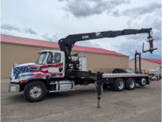 2014 Freightliner 114SD Material Crane Truck