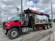 2015 Freightliner SD114 Material Crane