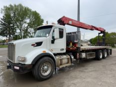 2018 Peterbilt 567 Material Crane