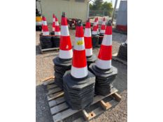(50) 28" Tall Traffic Cones