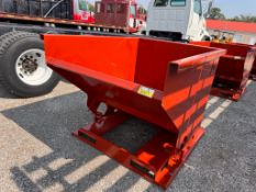 KC 2 Yard Self Dumping Hopper w/ Fork Pockets