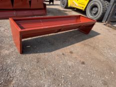 KC 90" Steel Cattle Feeder