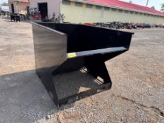 KC 2 Yard Skid Steer Trash Hopper