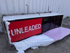 New Digital Unleaded Gas Sign