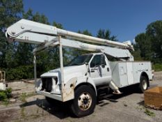 2000 Ford F750 Bucket Truck
