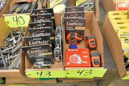 Lot - (9) Lufkin Hi-Viz Model P2223CME 1/2" x 10', (5) Lufkin Hi-Viz Model PHV1312 3/4" x 12' and (