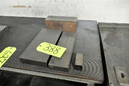 Lot - (1) 6" x 12" Lapping Plate, (1) 4" x 12" Lapping Plate and (1) 3" x 9" Lapping Plate