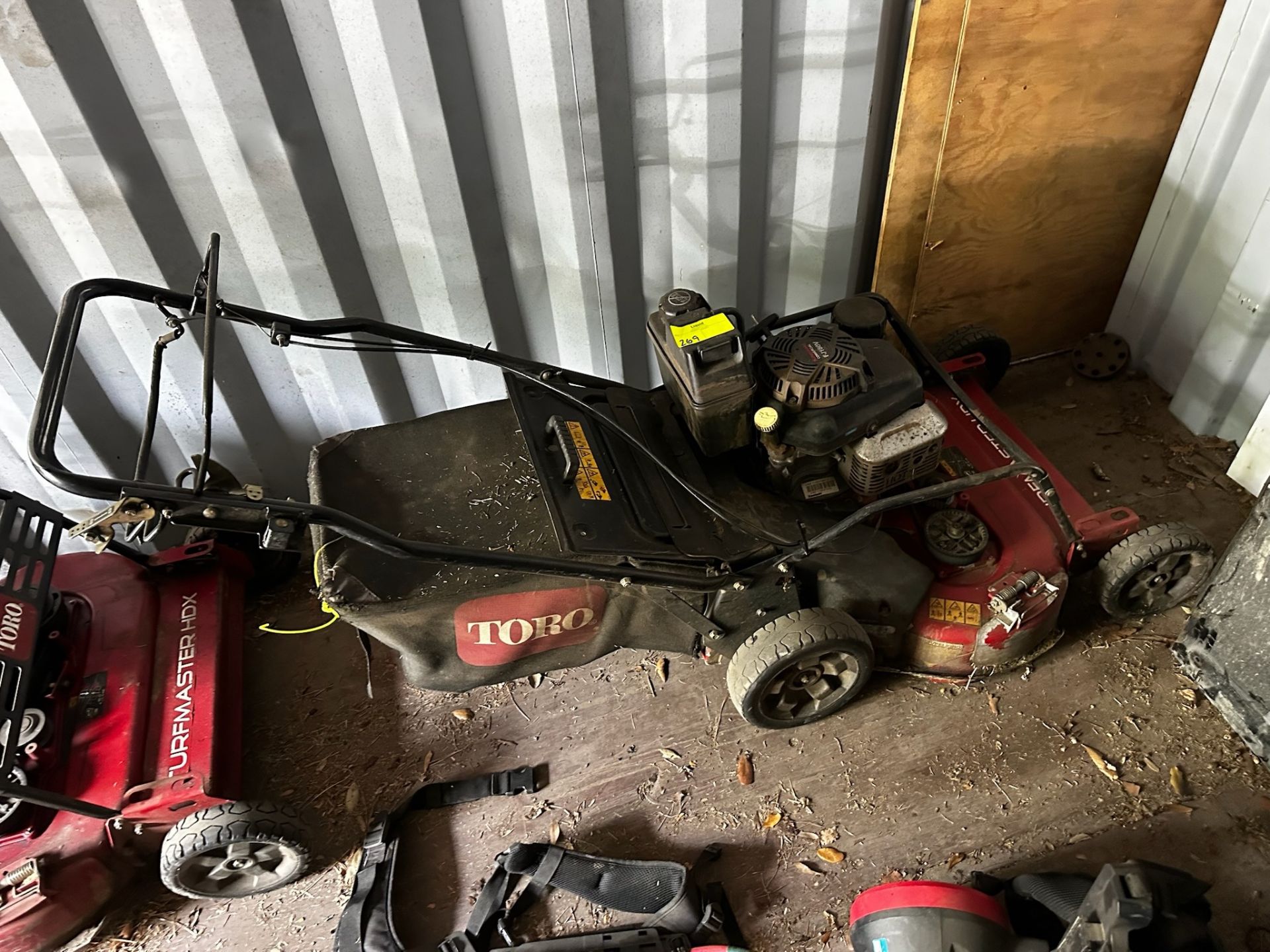 Toro TurfMaster 22215 30" Walk-Behind Mower with additional matching non-operational parts mower