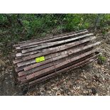 Wood and Wire Garden Fencing