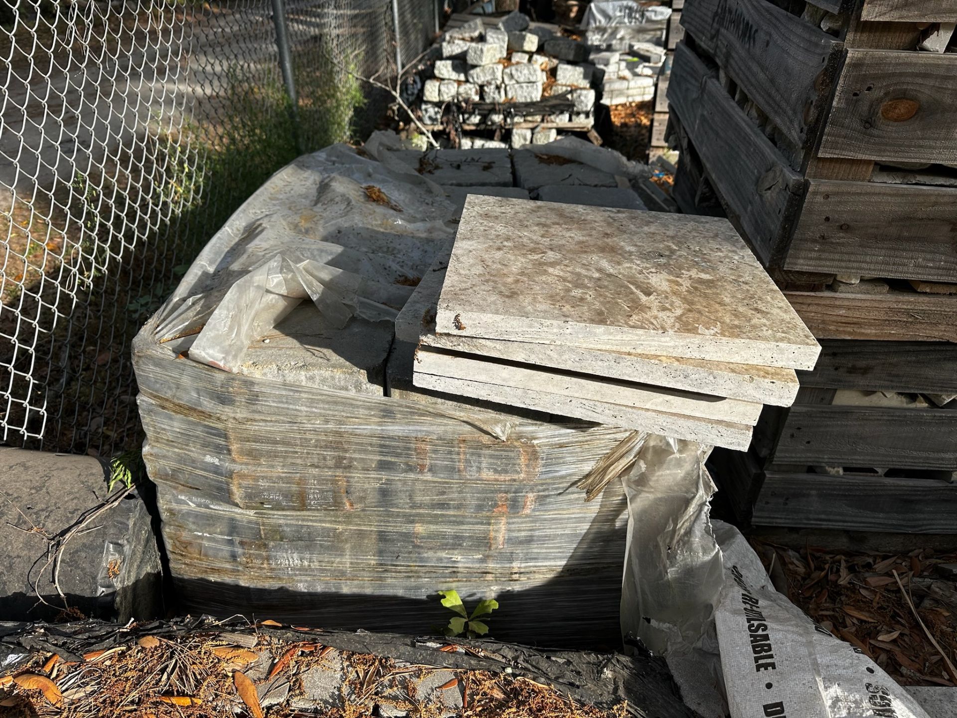 Bulk Traverstine and Concrete Pavers - Image 5 of 8