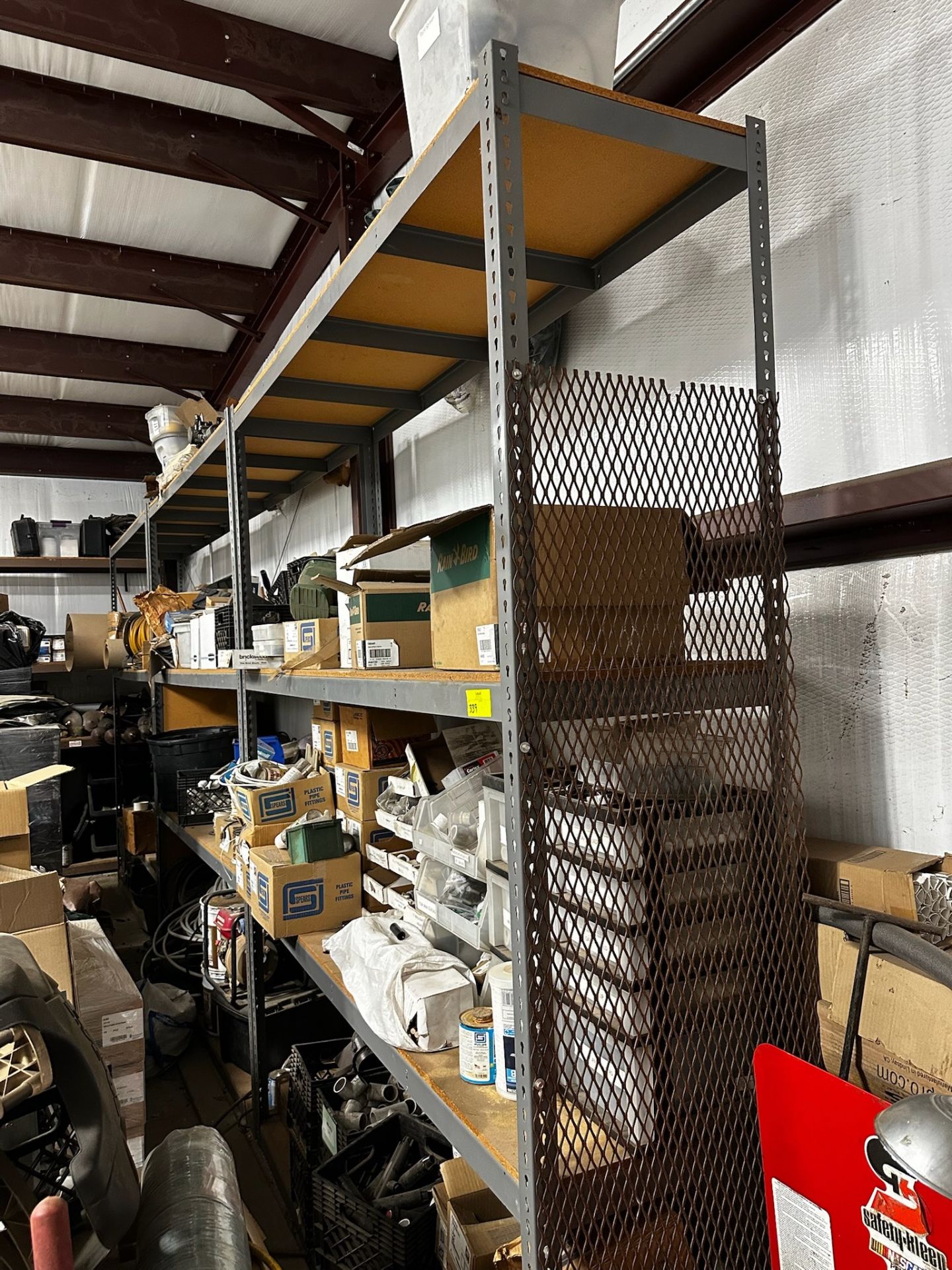 3 Shelving Units and All Conents