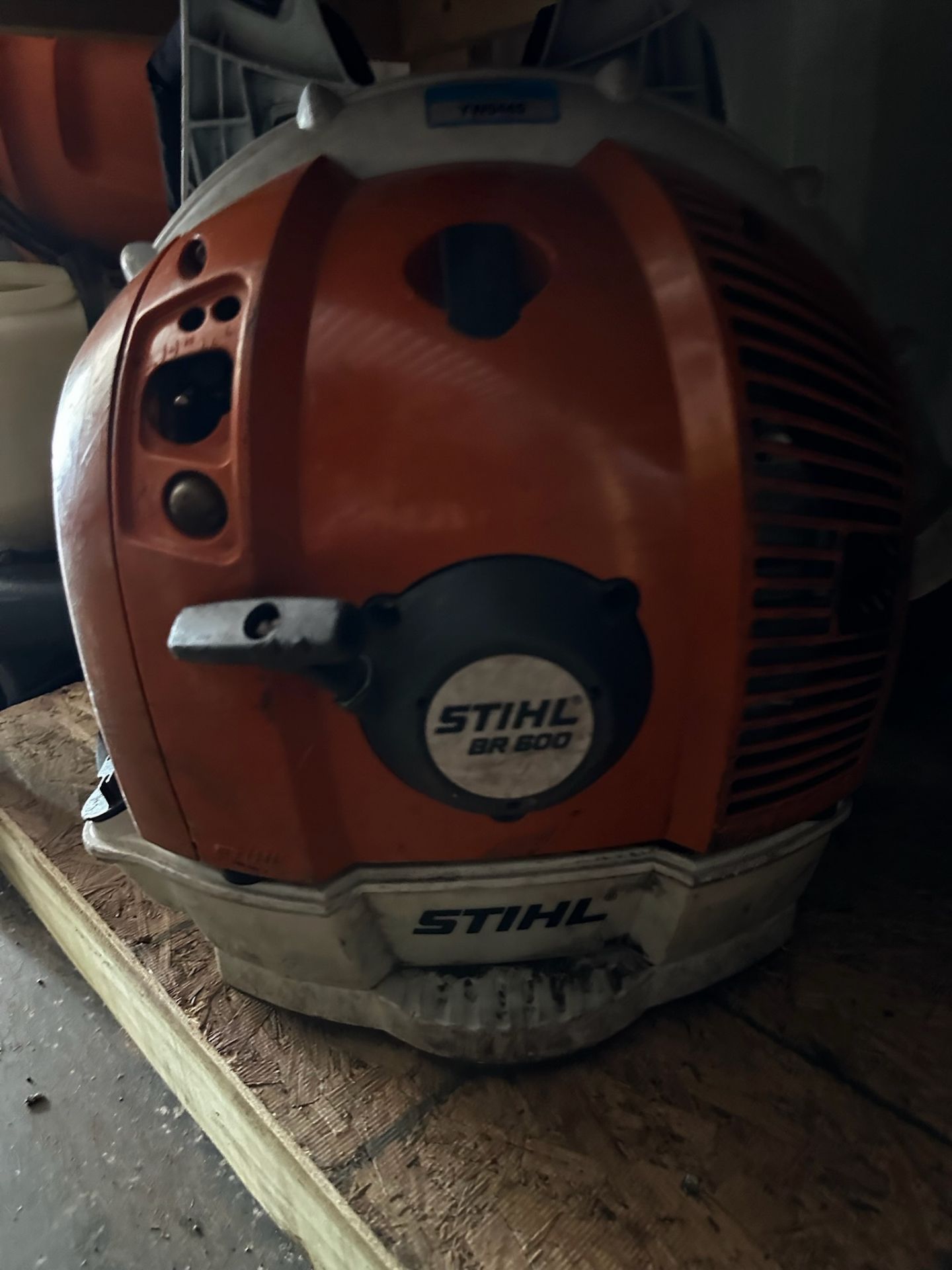 Storage Shelf and Contents, Backpack Sprayers, Chain Saws, and More. - Image 11 of 13