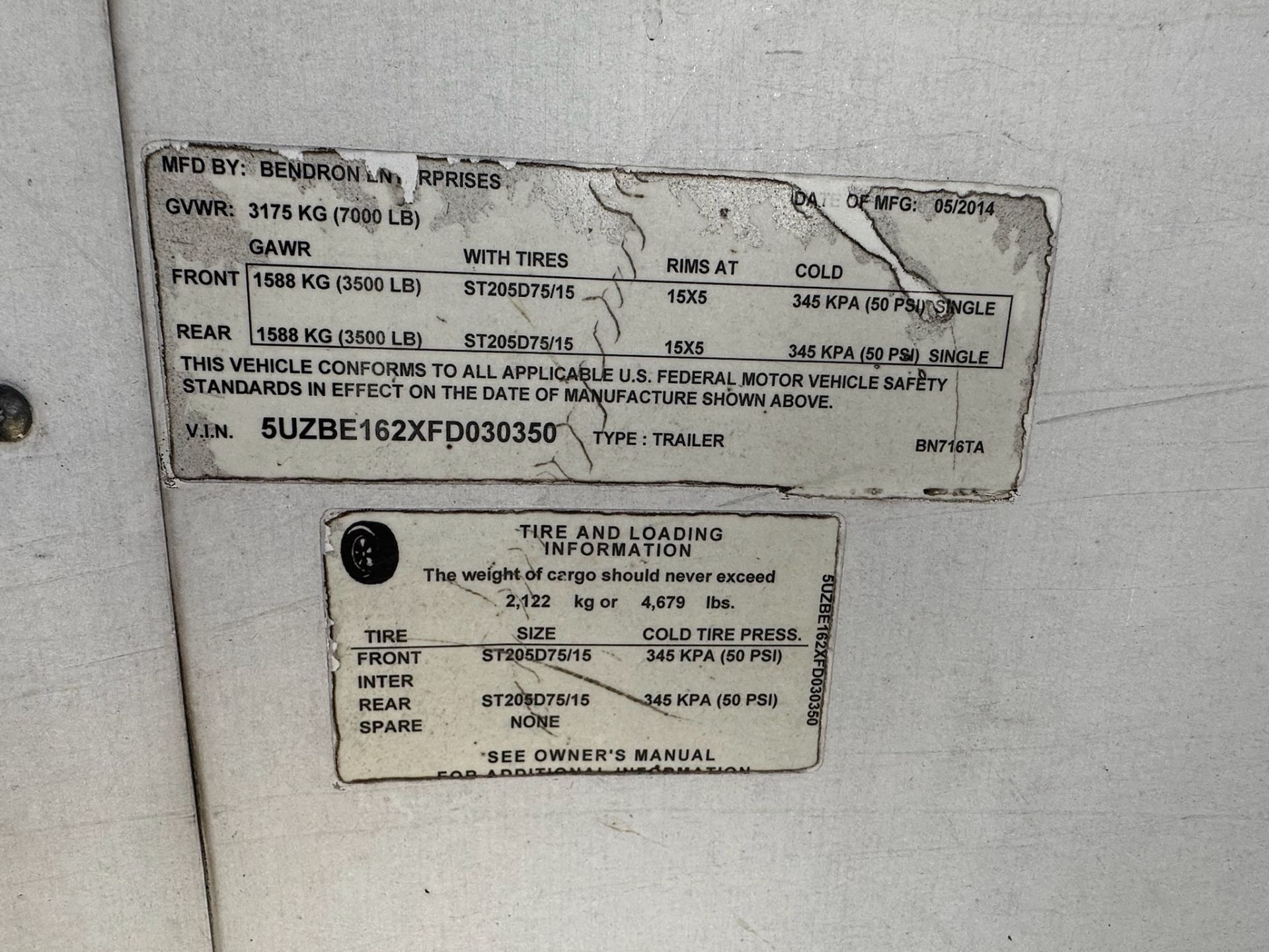 Enclosed Trailer - Image 3 of 8