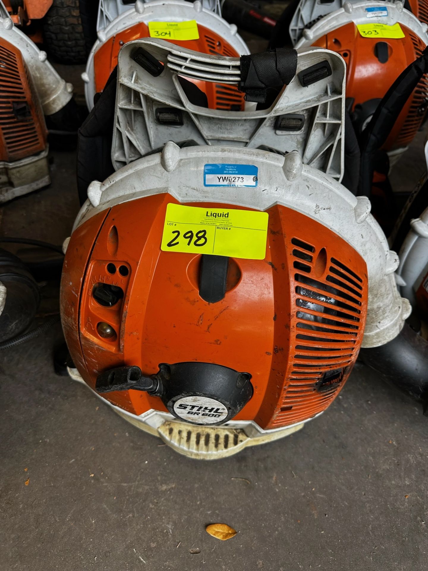 Stihl BR 600 Backpack Blower