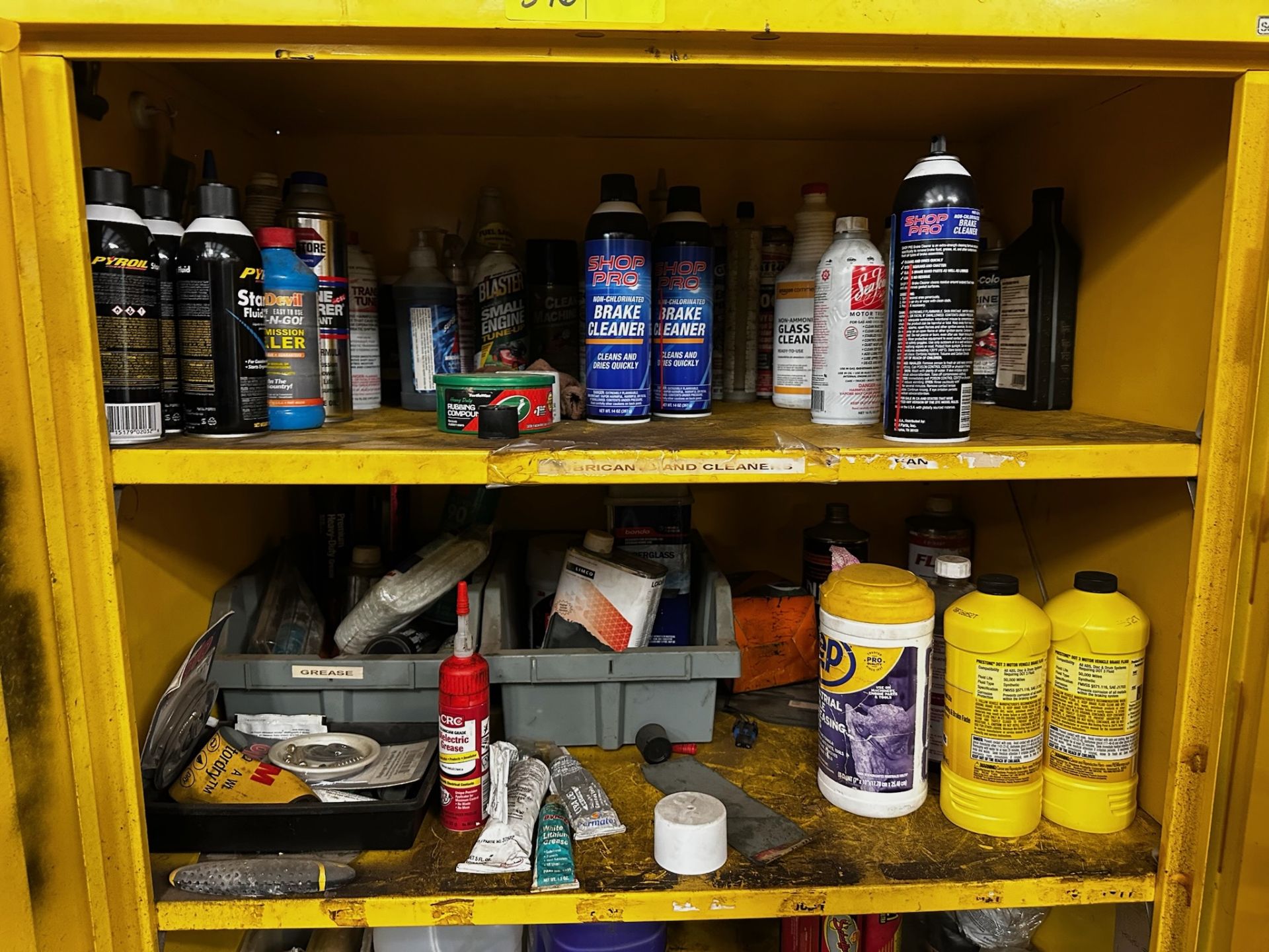 Metal Cabinet with Contents - Image 2 of 4