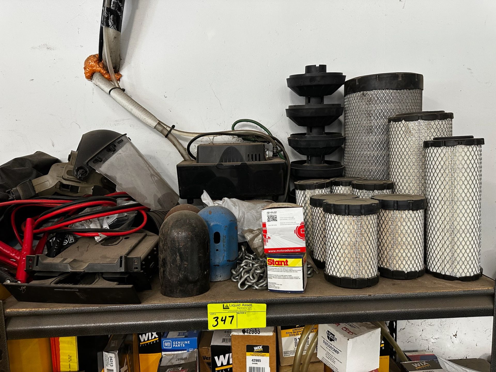 Metal Shelf and File Cabinet with Contents - Image 2 of 5