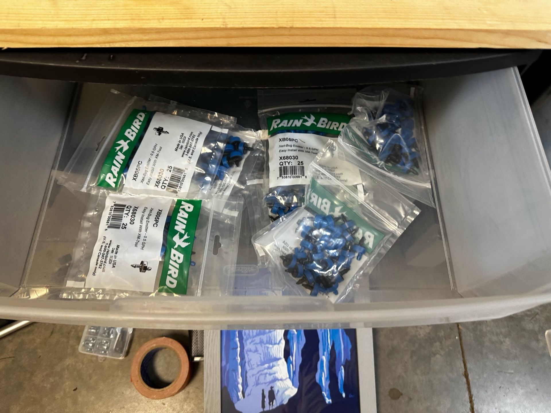 Peg Board with Irrigation Replacement Parts - Image 4 of 9