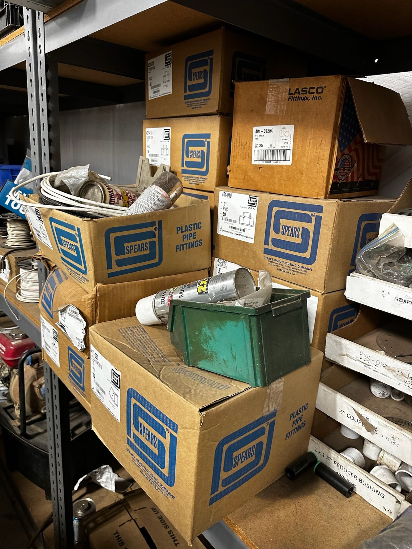3 Shelving Units and All Conents - Image 4 of 22