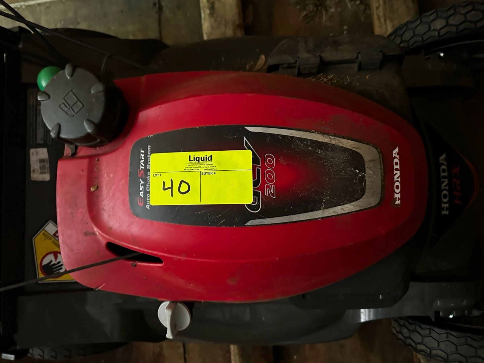 Honda Versamow HRX Mower - Image 4 of 6