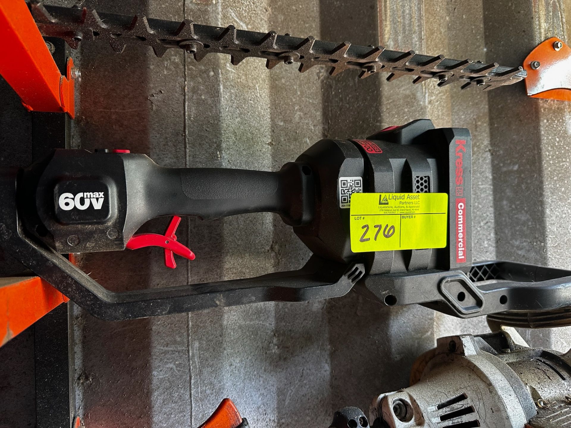 Kress KC241 60V Pole Hedge Trimmer