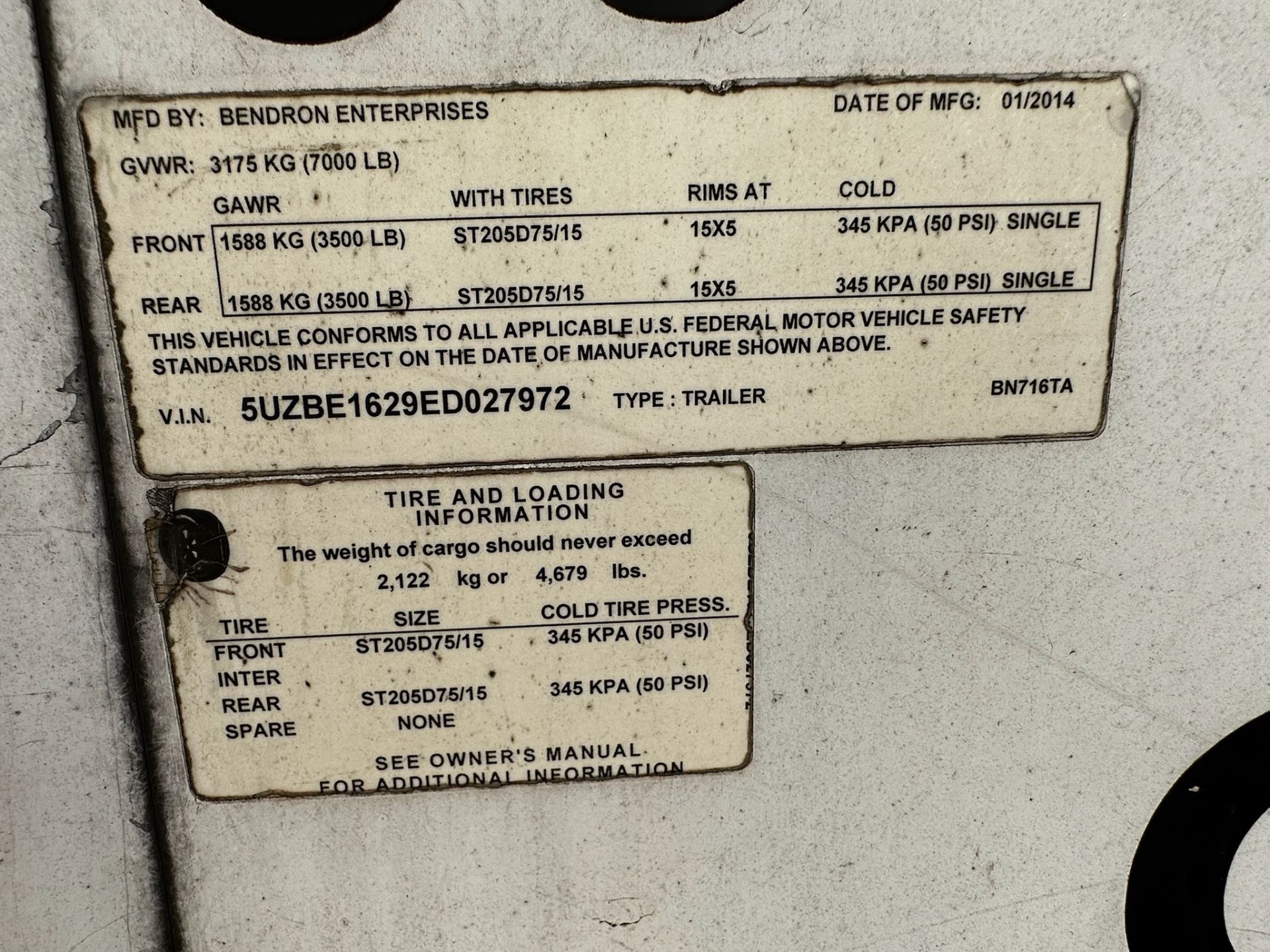 Enclosed Trailer - Image 3 of 6