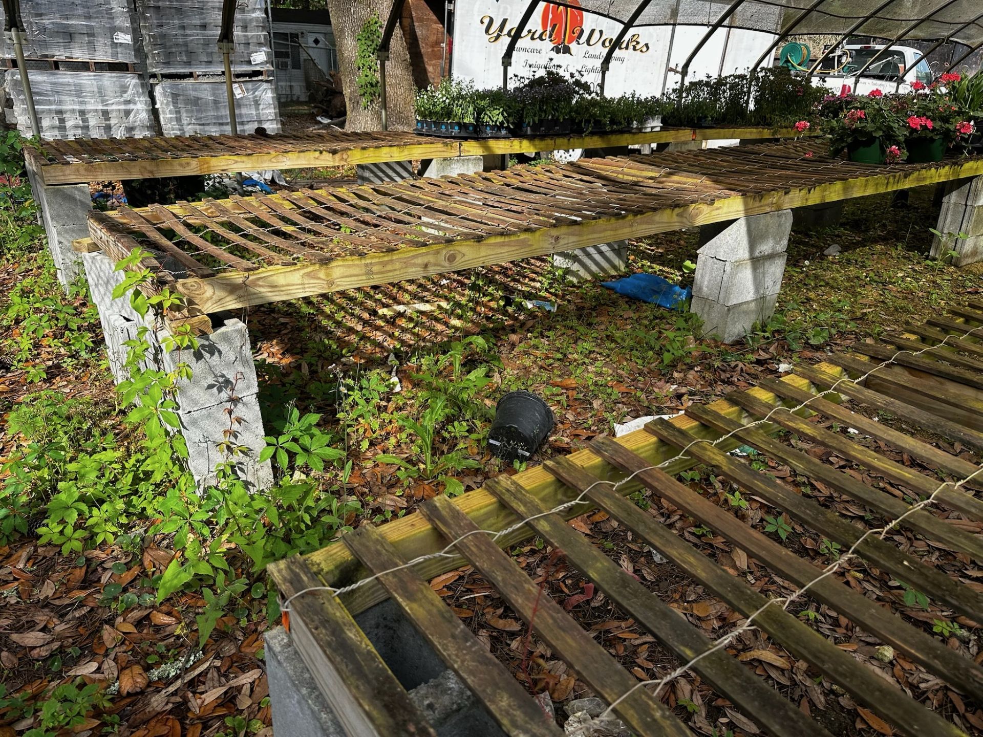 Greenhouse Plant Stands - Image 3 of 5