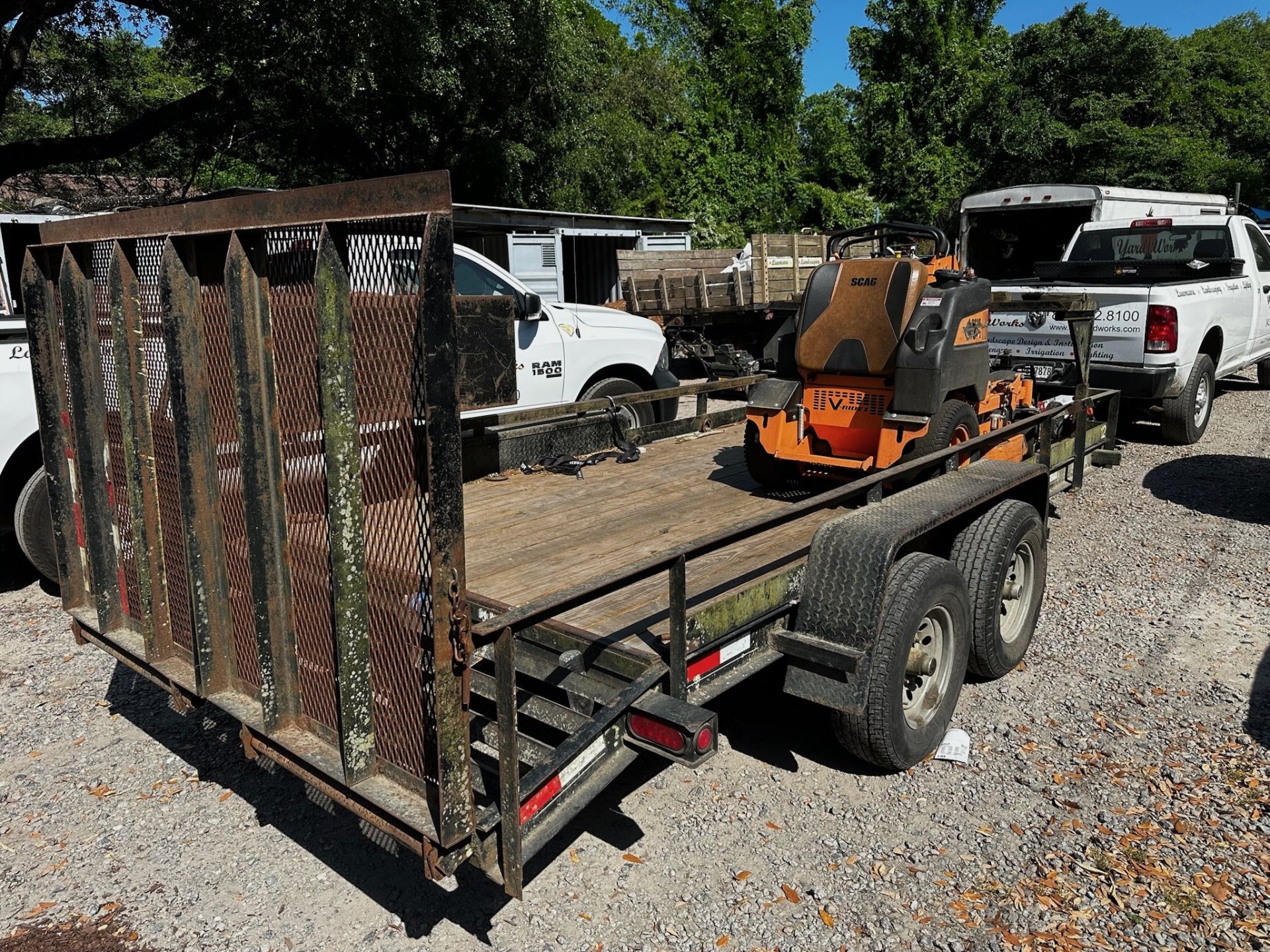 14' Flatbed Trailer - Image 8 of 13