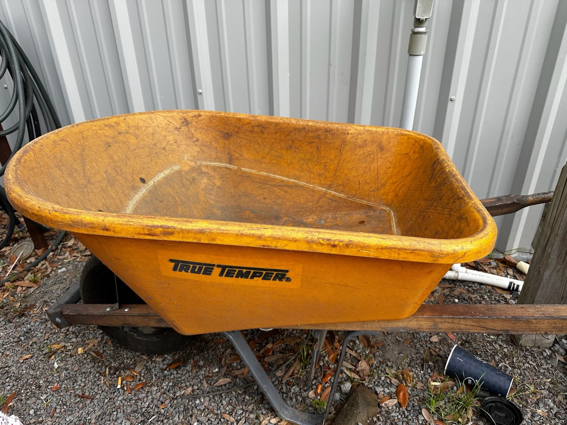 Hose Reel, Hoses, and Wheel Barrel - Image 4 of 6