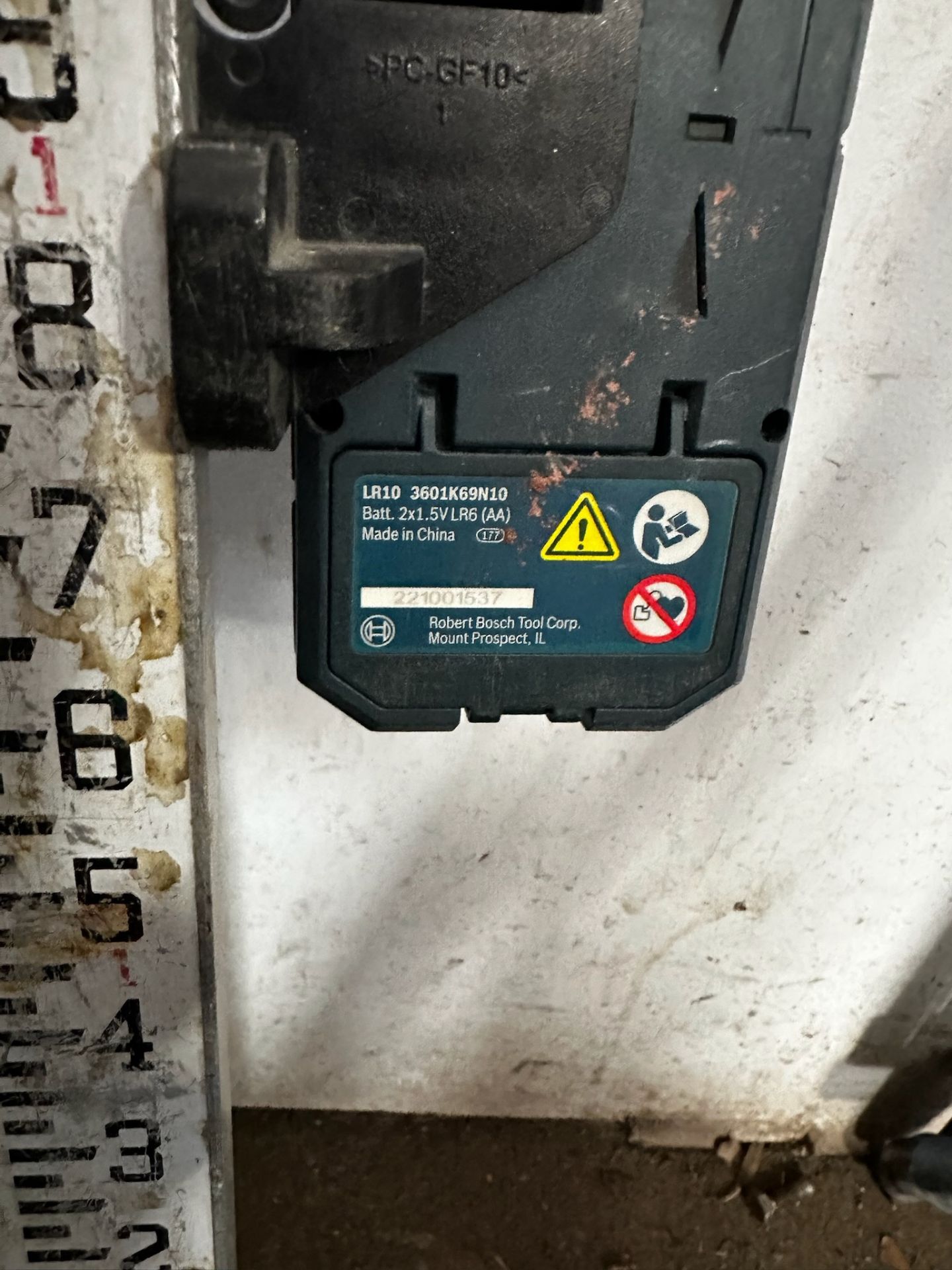 Bosch Grl 250 HV Professional Rotary Level and LR10 Laser Receiver - Image 8 of 8