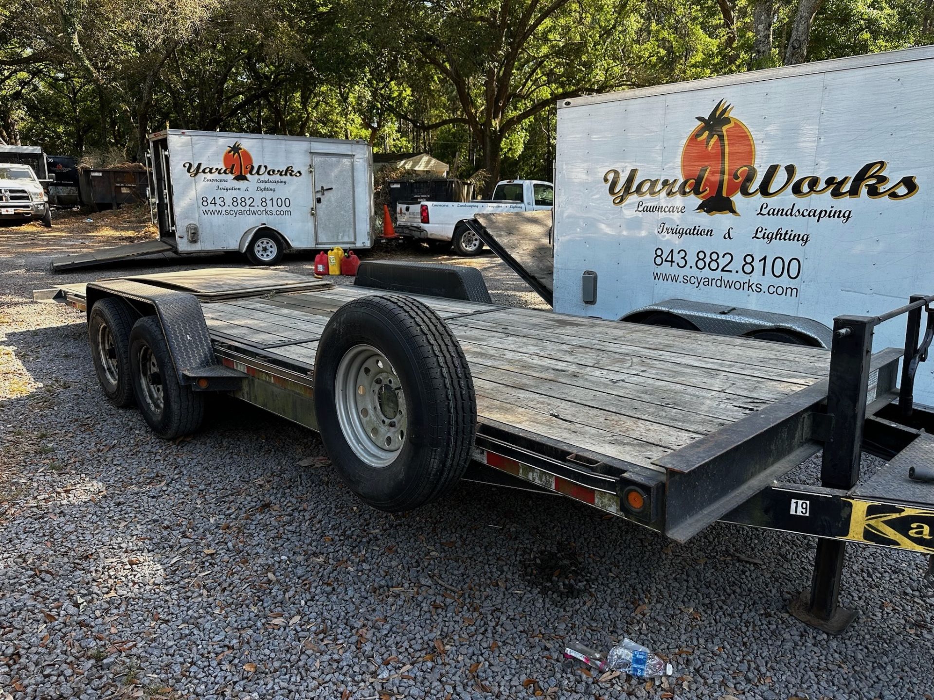 Kaufman 24' Flatbed Trailer - Image 4 of 11