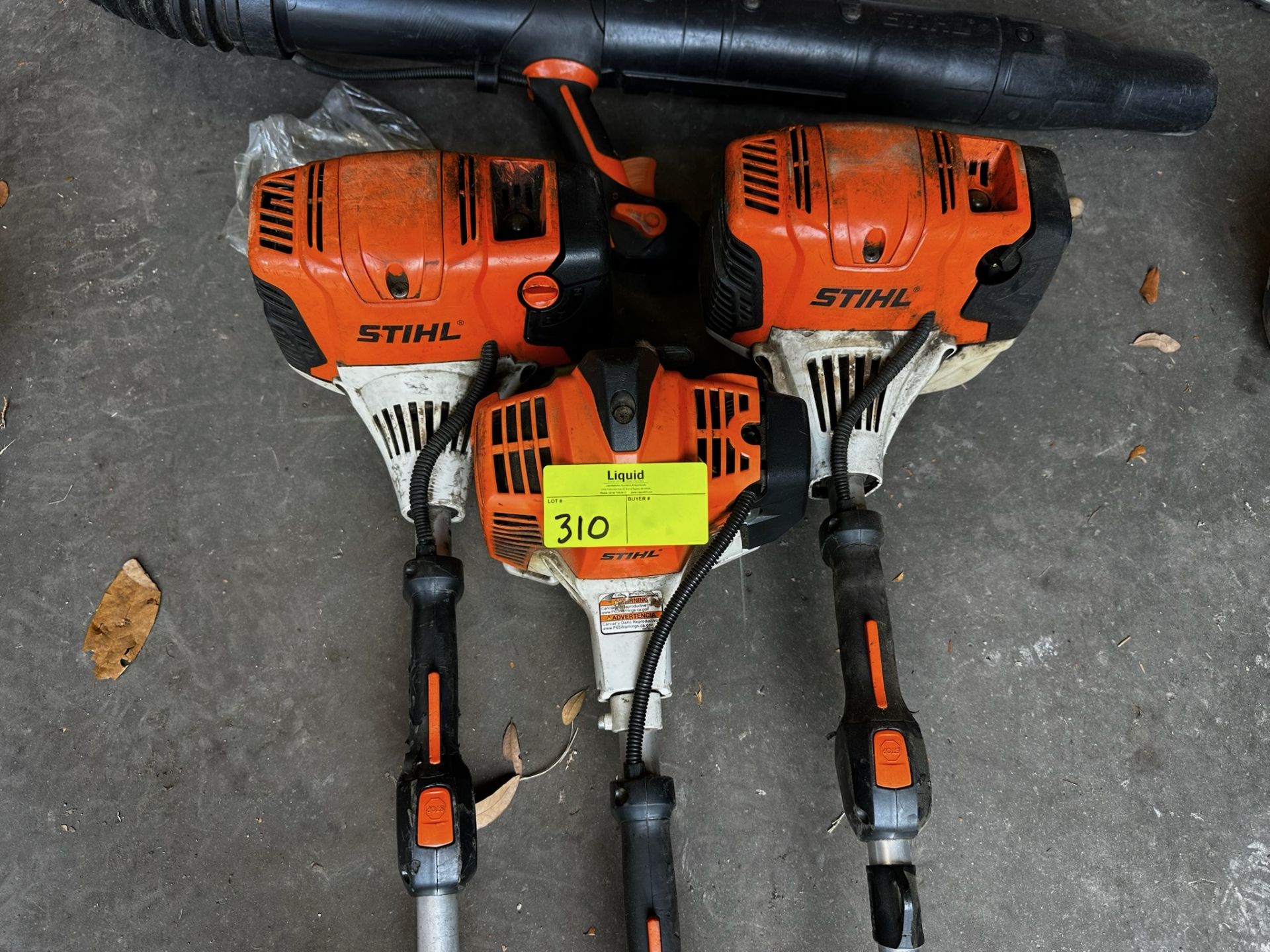 Lot of 3 Stihl Weed Eaters