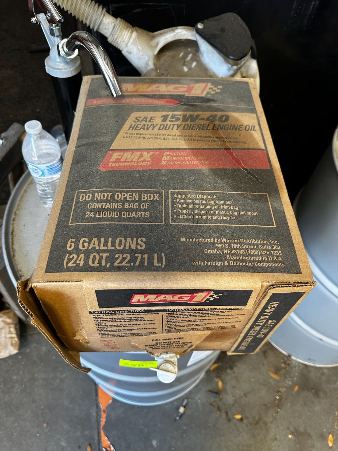Oil Drum with Oil - Image 3 of 3