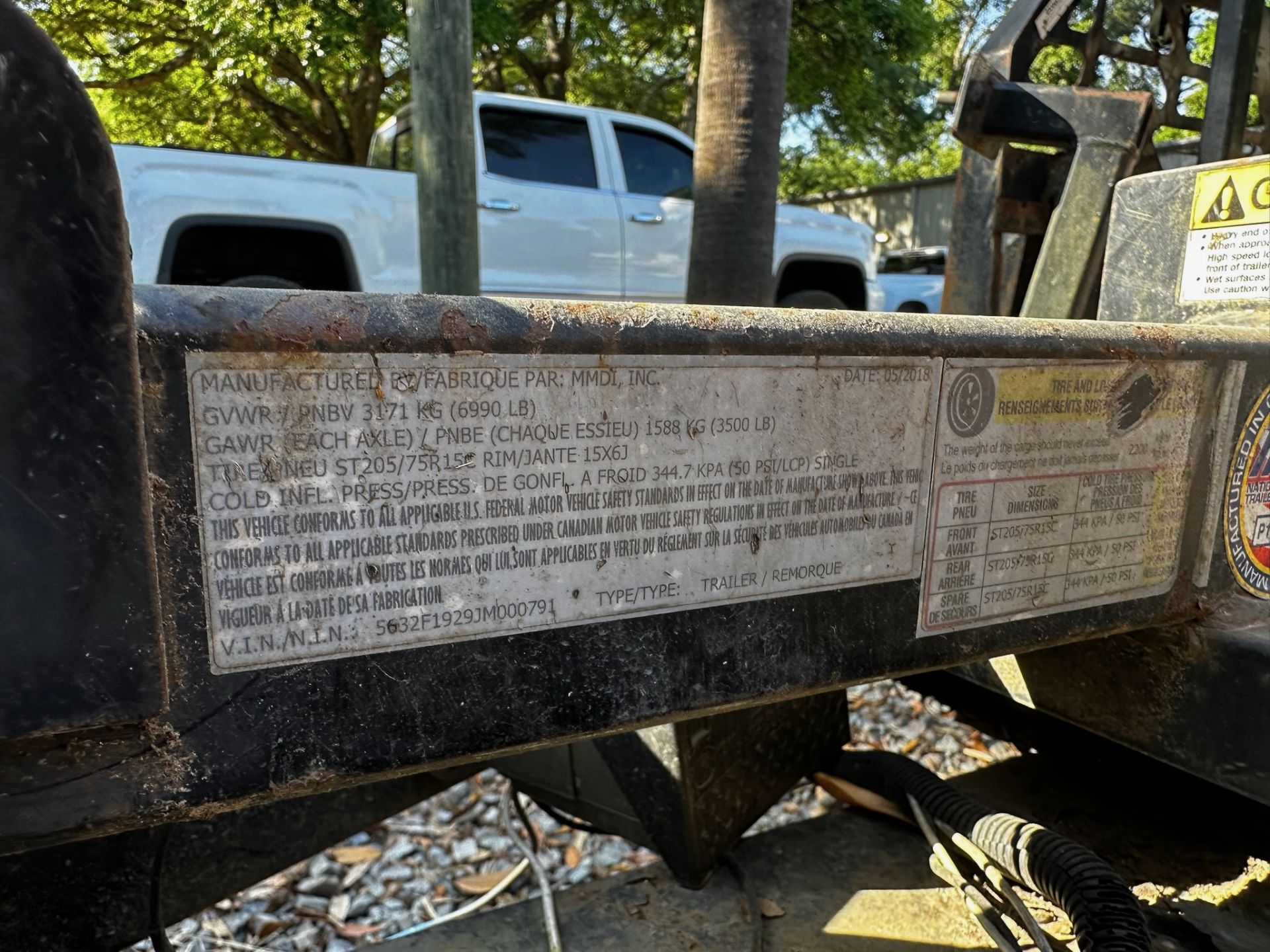12' Flatbed Trailer - Image 4 of 19