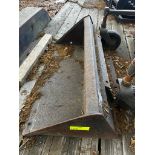 Skid Steer Dirt Bucket Attachment