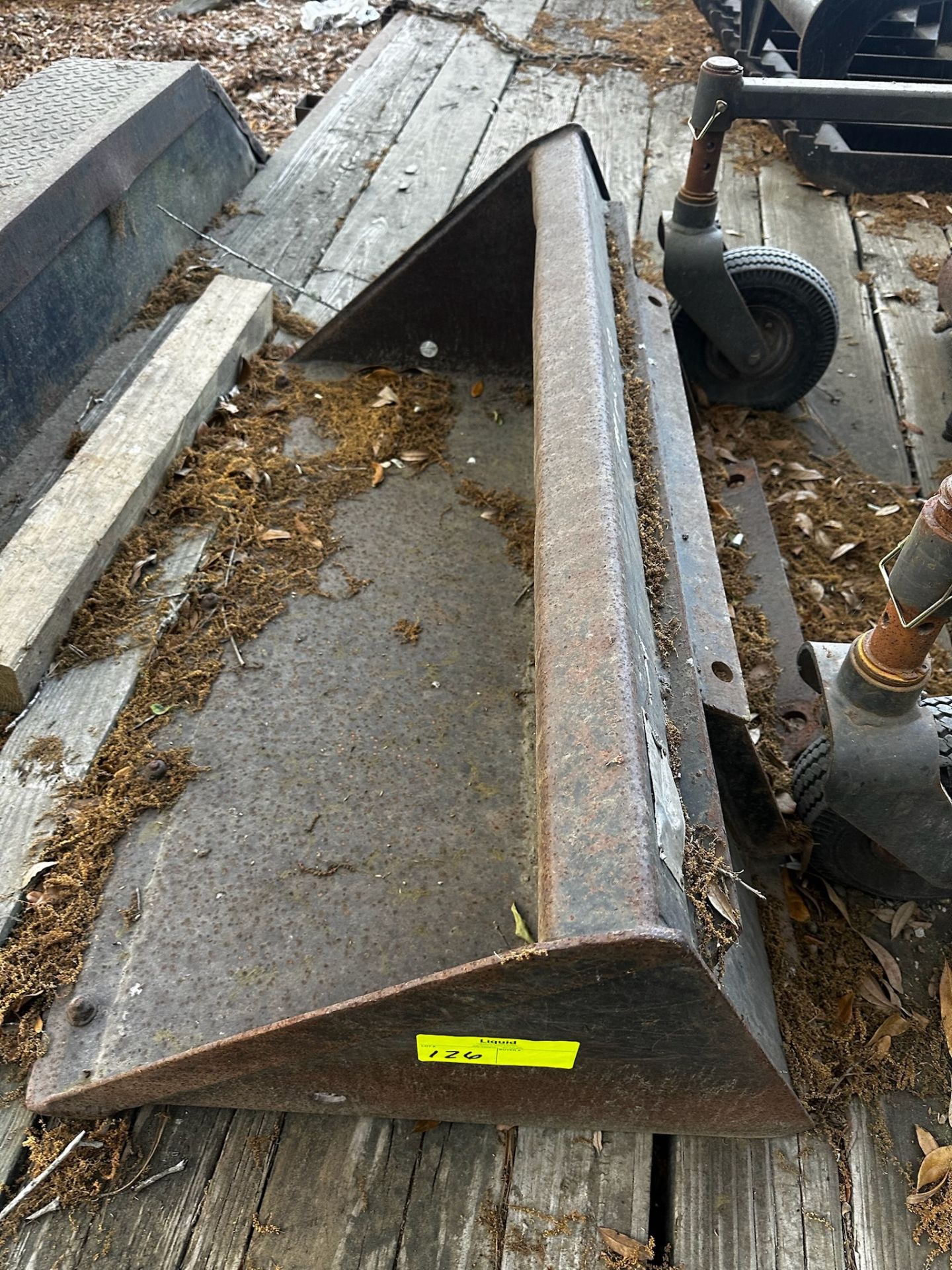 Skid Steer Dirt Bucket Attachment