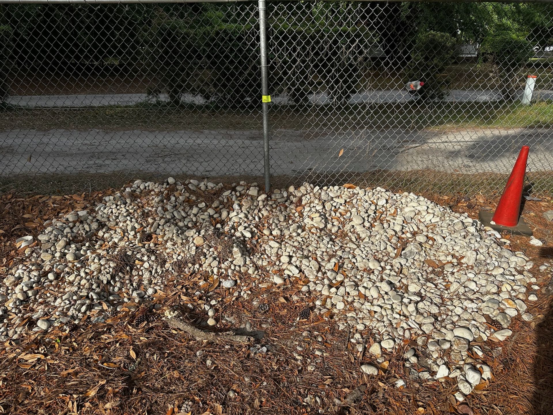 River Rock and Base Material