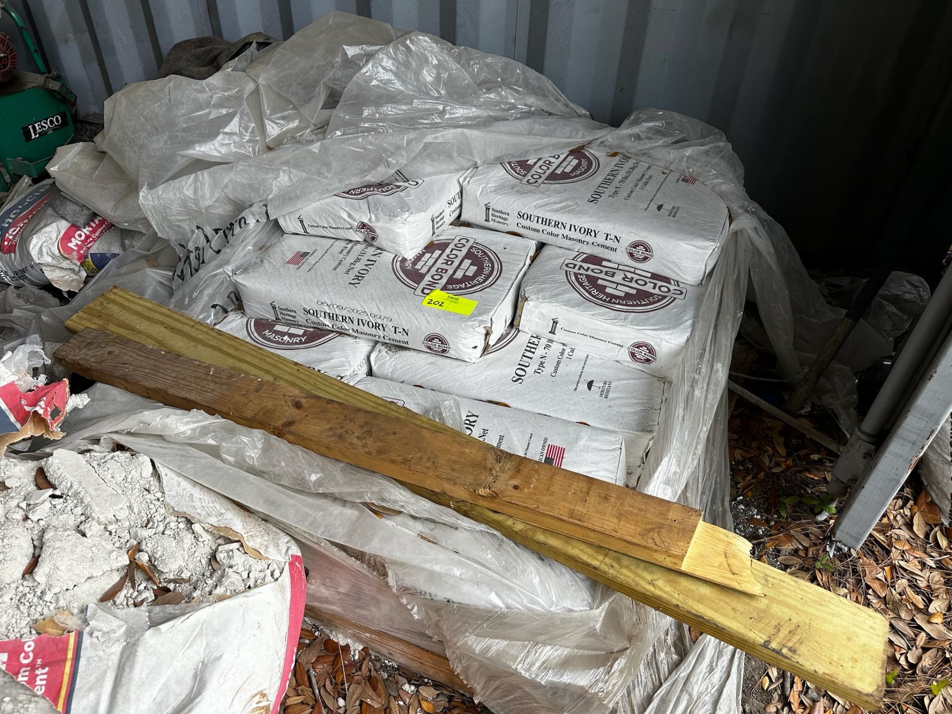 Pallet of Masonry Cement