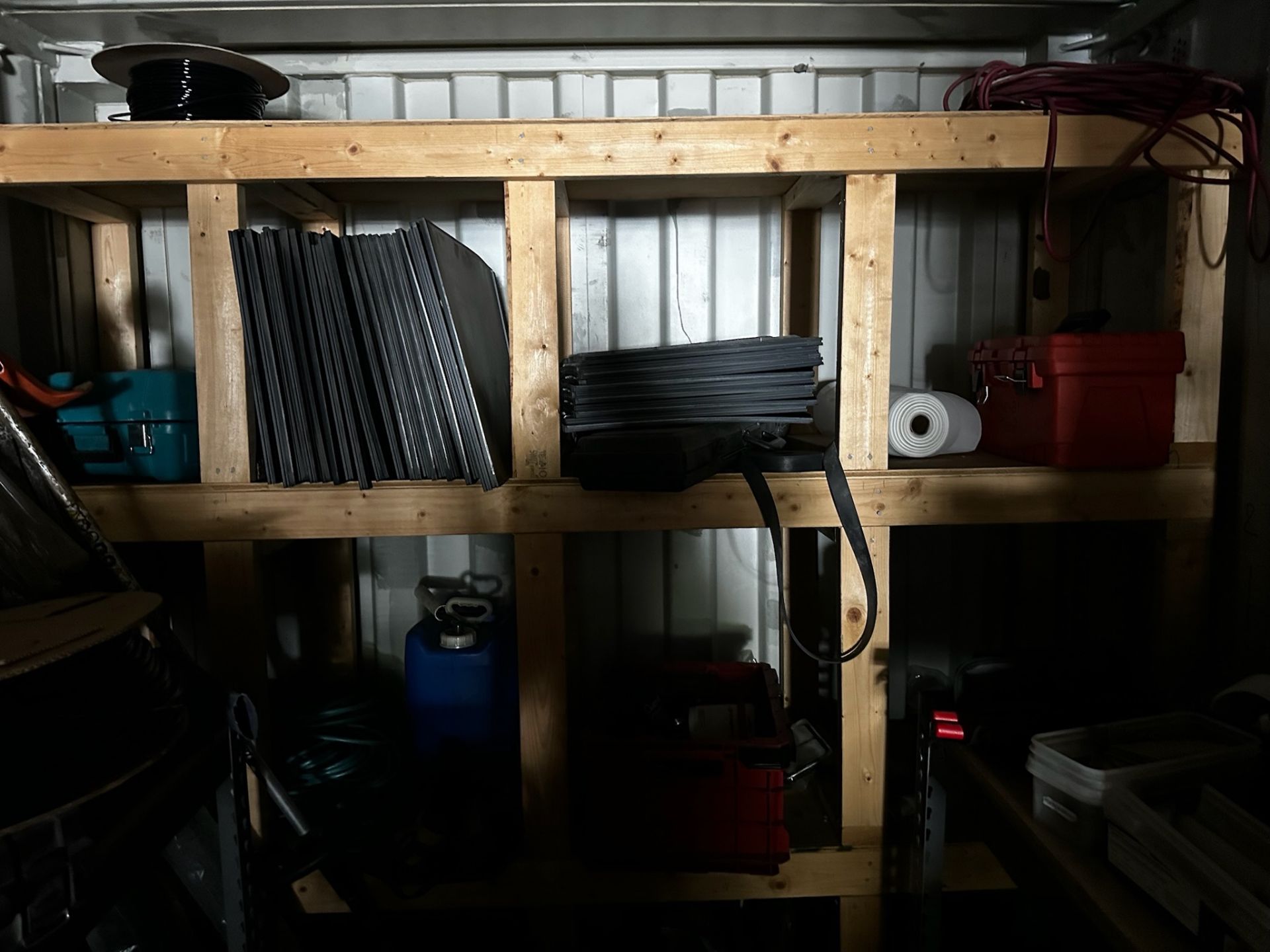 Contents of Storage Cage, Jack Hammer, Paint Sprayer, etc. - Image 5 of 14