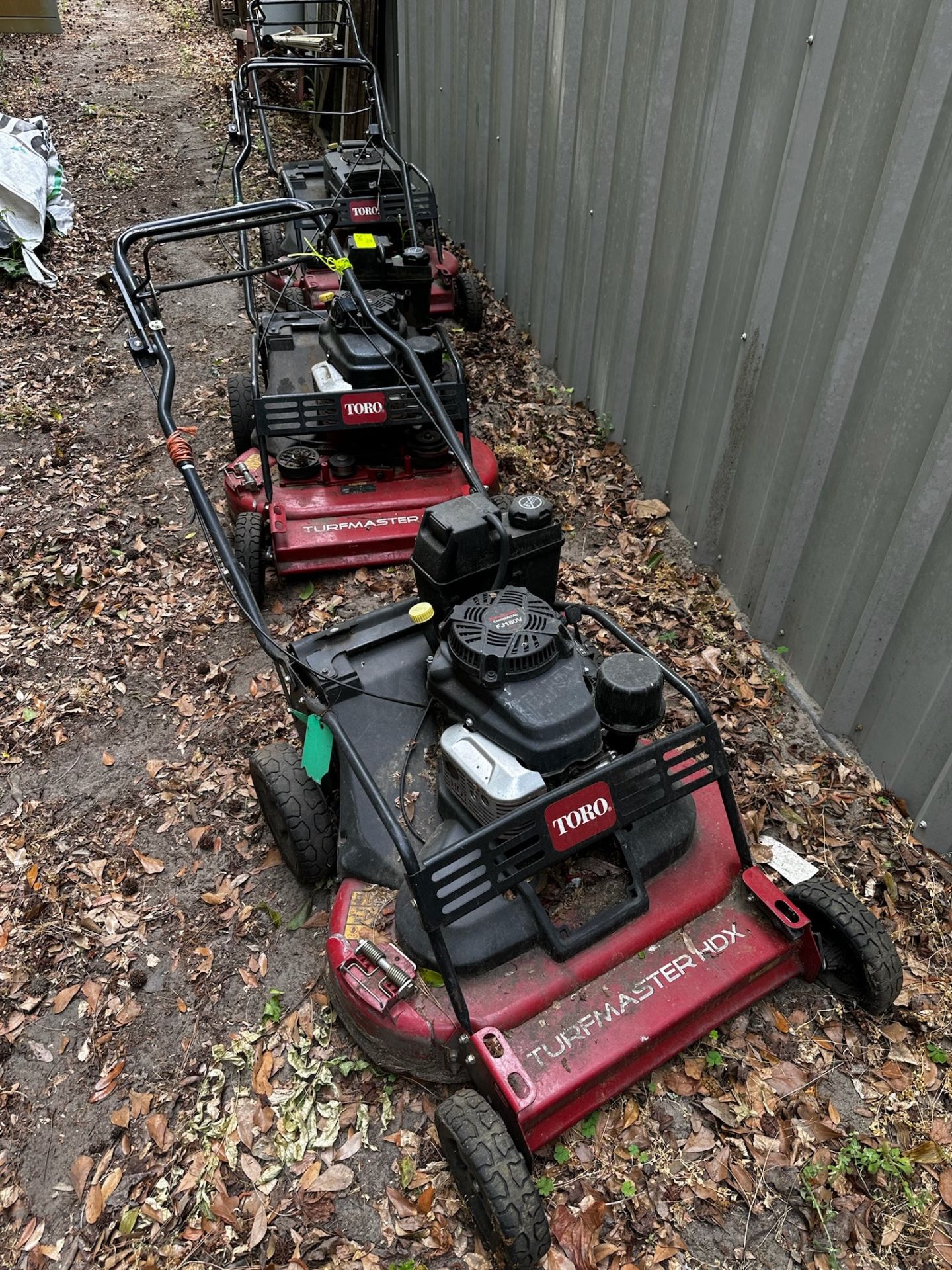 Lot of 3 Toro TurfMaster 22215 30" Walk-Behind Mower, Non-Operational - Image 3 of 3