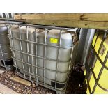 IBC Tote with Chemicals