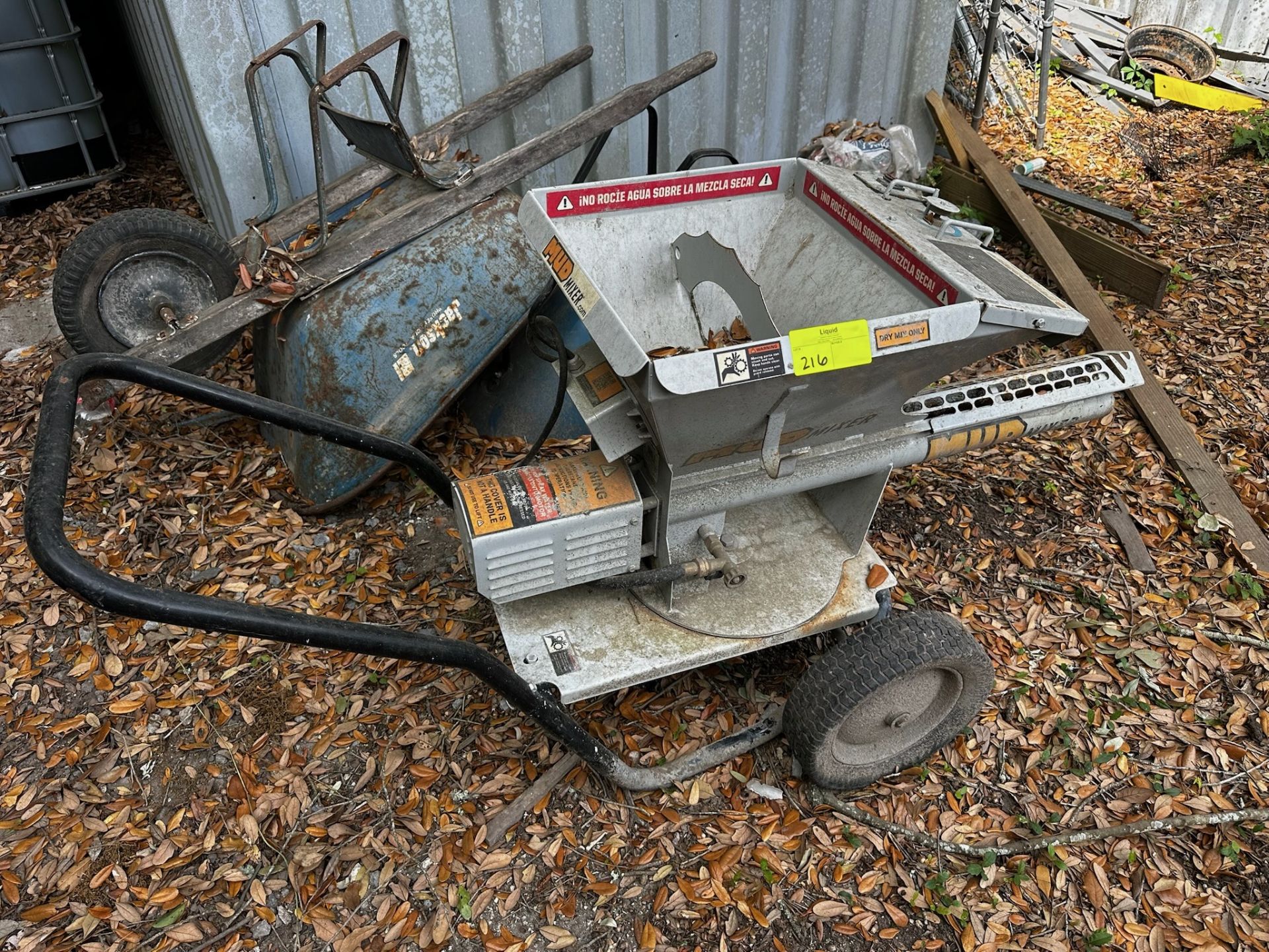 Mud Mixer Portable Electric Concrete Mixer