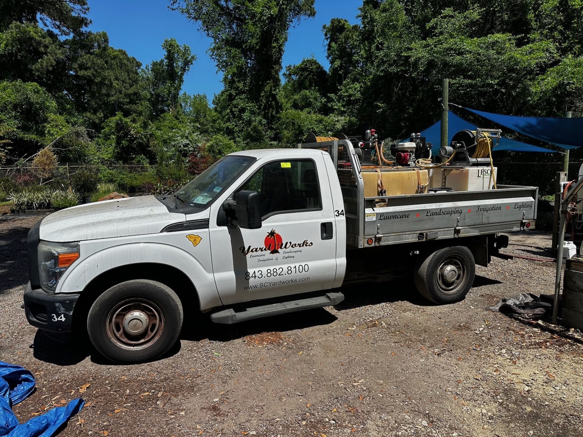 2013 Ford F250 Flatbed Sprayer Truck
