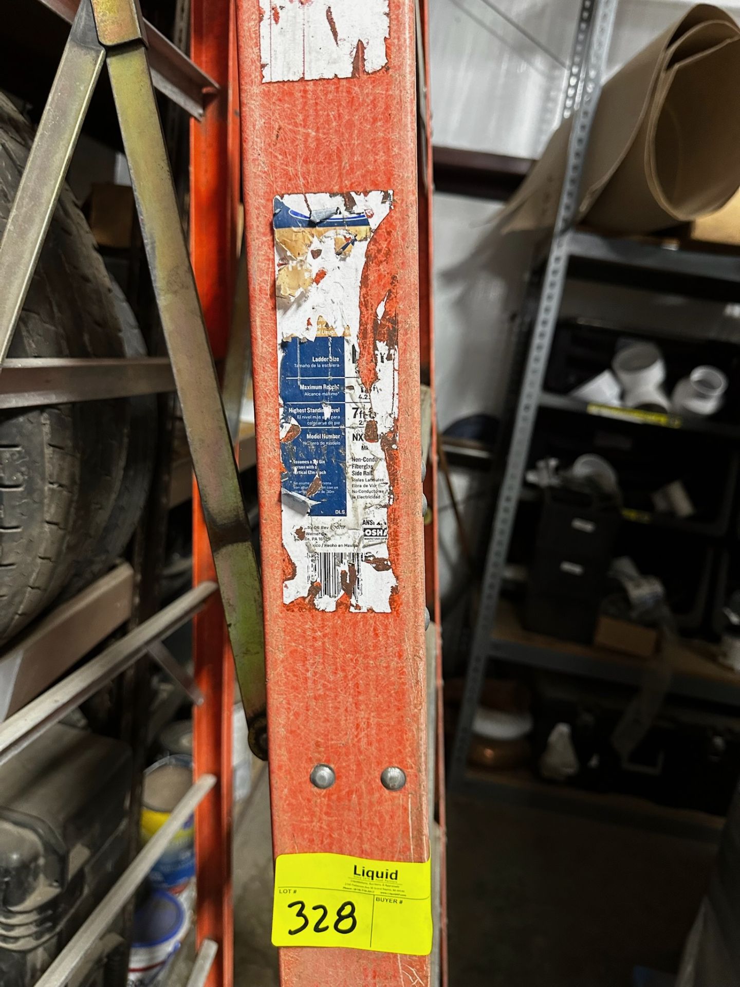 Tall Werner Folding Ladder - Image 2 of 3