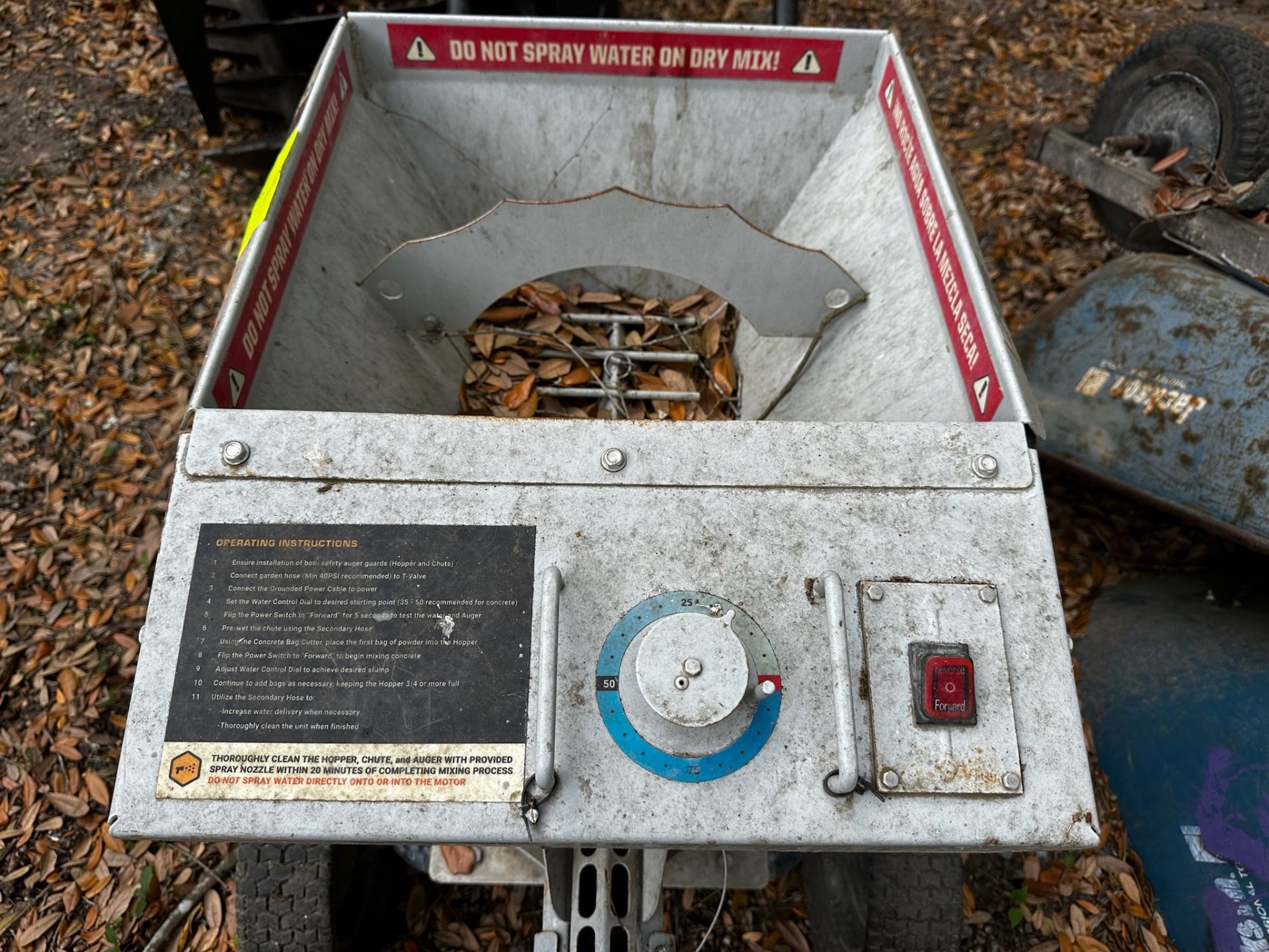 Mud Mixer Portable Electric Concrete Mixer - Image 4 of 6