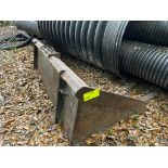 Skid Steer Dirt Scoop with Teeth