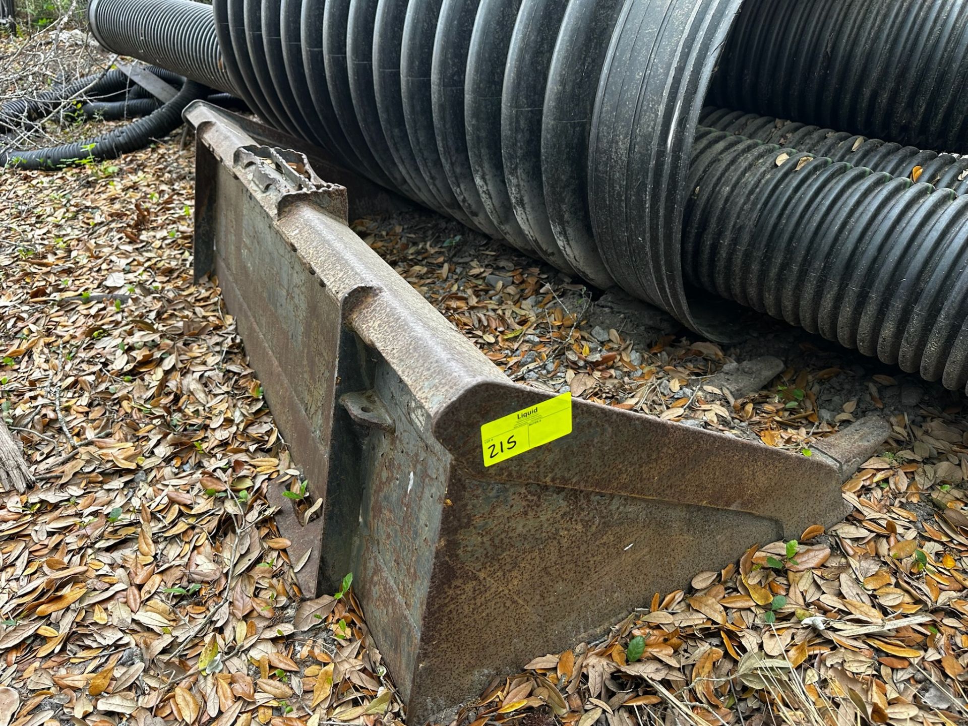 Skid Steer Dirt Scoop with Teeth